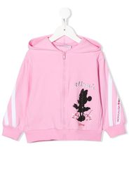 Monnalisa Minnie zip-up hoodie - Pink