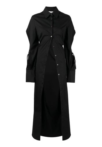 Monse long cotton shirt - Black