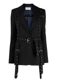 Monse single-breasted belted blazer - Black