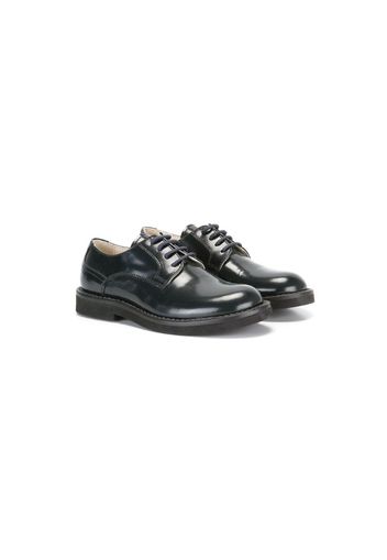 polished lace-up brogues