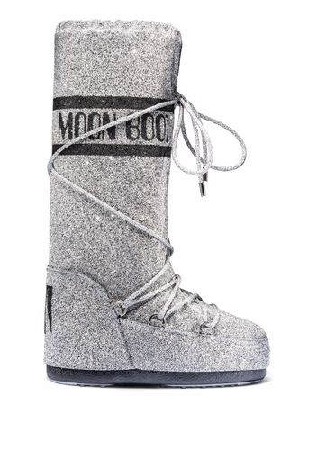 Moon Boot Icon 50° Swarovski boots - Grey