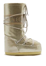 Moon Boot Icon Glitter snow boots - Gold