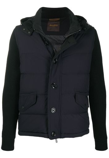 padded contrast jacket