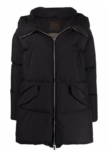 Moorer Calliope hooded puffer jacket - Black