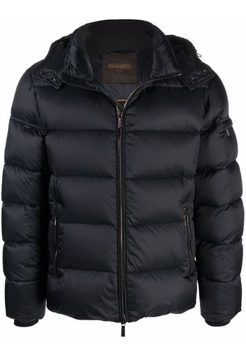 Moorer Brett feather-down puffer jacket - Blue