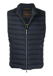 padded zip-up gilet