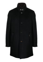 Moorer Bond-Fur-Le padded coat - Blue