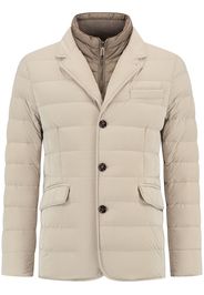 Moorer button-up jacket - Neutrals