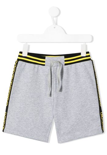 logo lined track shorts