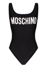 logo print swimsuit