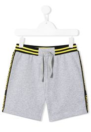 logo lined track shorts