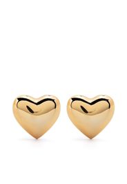 Moschino heart-cut earrings - Gold