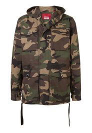 Valentino camouflage logo track shorts - Green Blinky Pinky Inky print jacket - Green