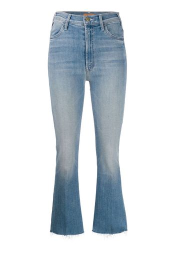 high rise bootcut jeans