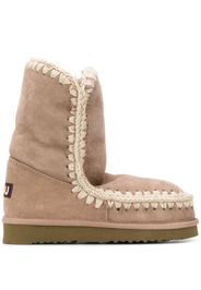 Mou lined interior boots - Neutrals