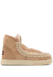 Mou lined interior ankle boots - Neutrals