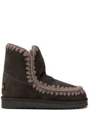 Mou knitted detail boots - Grey