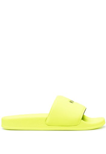 MSGM logo-print slides - Yellow