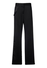 MSGM colour-block straight legs - Black