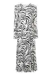 MSGM zebra print long dress - Black