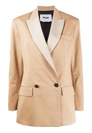 double-breasted blazer