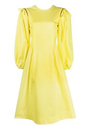 long-sleeve A-line dress