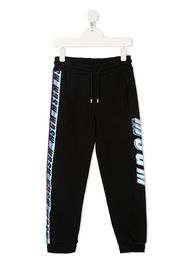 logo-print drawstring track pants