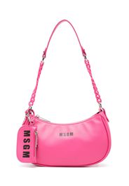 MSGM Kids logo-print shoulder bag - Pink