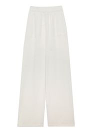 MSGM wide-leg trousers - White