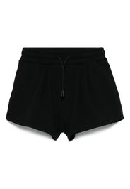 MSGM Kids logo-print shorts - Black
