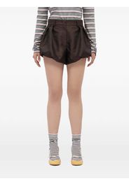 MSGM belt-loops shorts - Brown