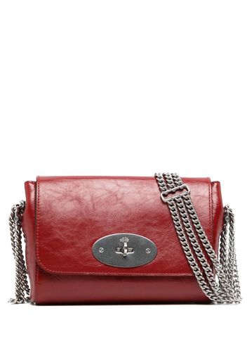 Mulberry twist-lock leather shoulder bag - Red