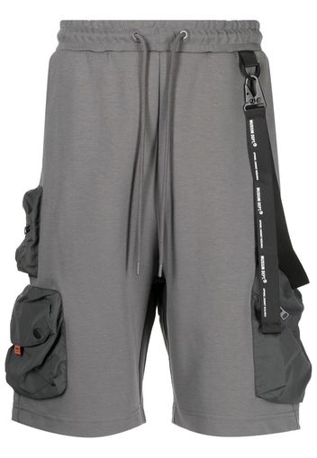 Musium Div. drawstring-waist cargo shorts - Grey