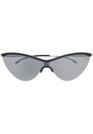 LOUIS VUITTON Z1391W 93L Black Sunglasses Gray Lens