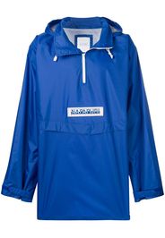 Napa By Martine Rose logo rain jacket - Blue