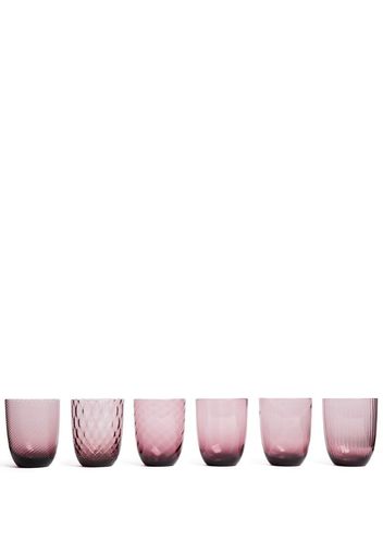 Idra water glass - set of six