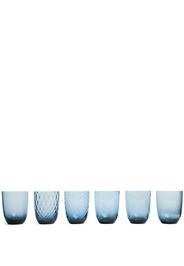 sixe-piece Idra water glasses