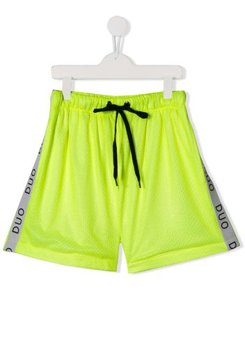 TEEN Duo side stripe track shorts