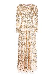 Needle & Thread sequin-embellished maxi dress - Pink