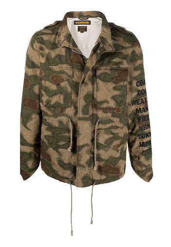 M-65 camouflage print jacket