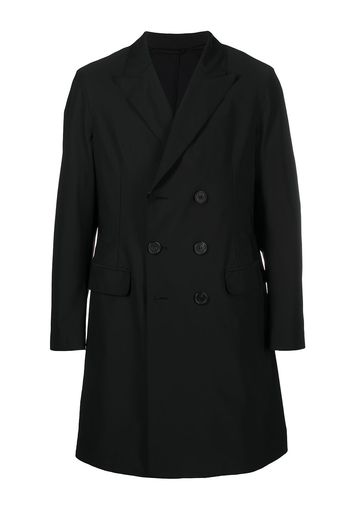 Neil Barrett double-breasted midi coat - Black