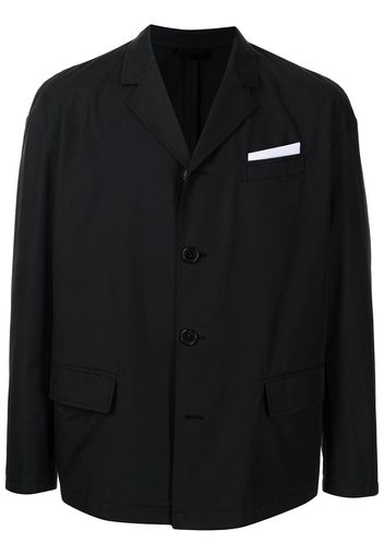 Neil Barrett long-sleeve shirt jacket - Black