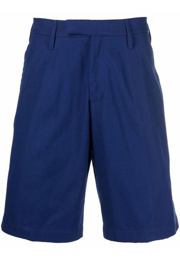 Neil Barrett mid-rise Bermuda shorts - Blue