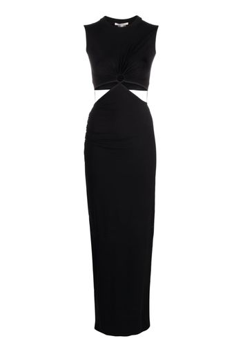 Nensi Dojaka cut-out maxi dress - Black