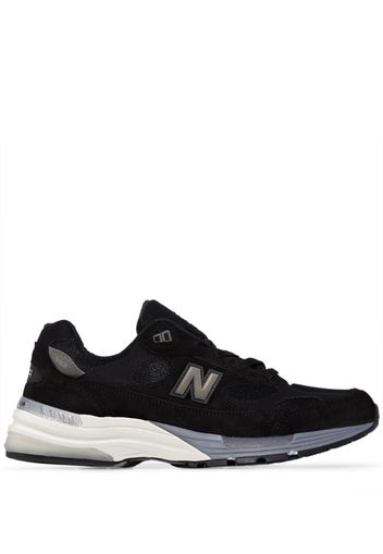 NB 992 CLASSIC SUEDE MESH SNKR BLK