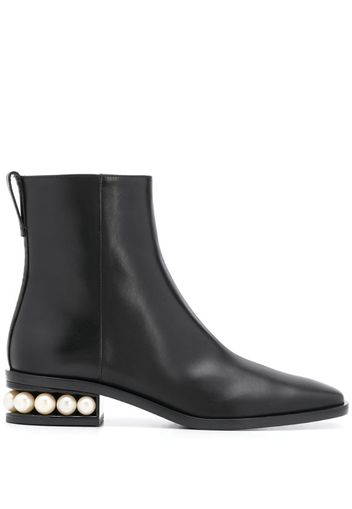 Casati pearl-embellished ankle boots