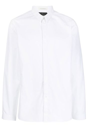 Nicolas Andreas Taralis cotton long-sleeve shirt - White