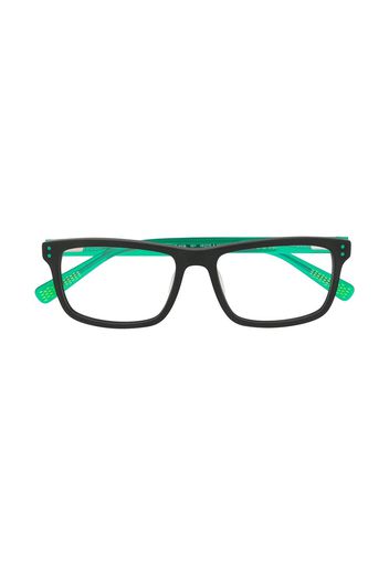 Nike Kids rectangle frame glasses - Green