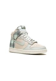 Nike Kids Dunk High "Plaid - Summit White" sneakers - Neutrals