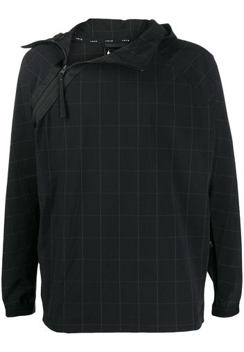 Nike checked pullover jacket - Black